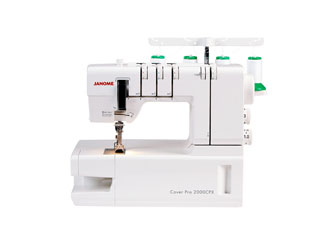 <strong><span style='color: #ff0000;'>IN STOCK - </span></strong> <strong><span style='color: #ff0000;'></span> Janome Cover Pro 2000CPX