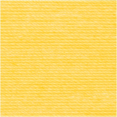 Rico Essentials Crochet Cotton - Yellow 013 - 50g Ball
