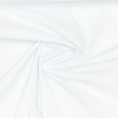 Poly Cotton Fabric - White - 1m or 0.5m (EP) 