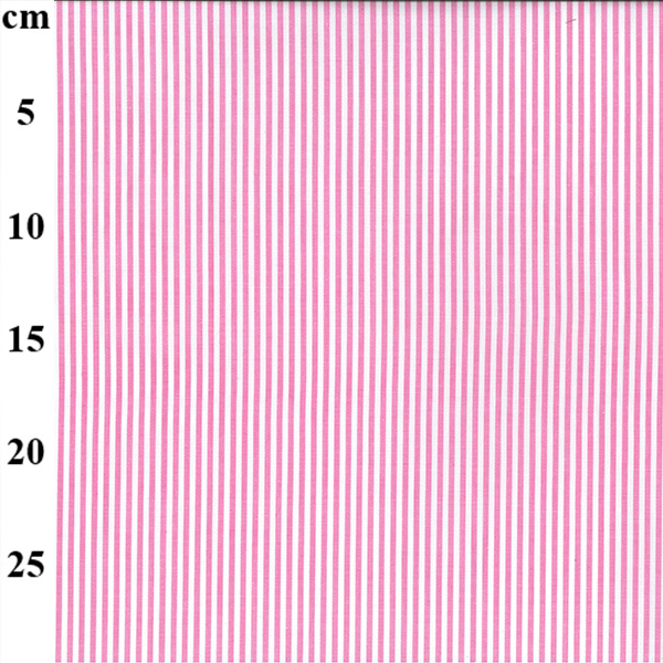100% Yarn Dyed 3mm Stripe - 01-JLC0137-Fuchsia