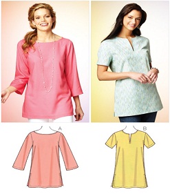 3870 Kwik Sew  (Green) Misses XS - XL 