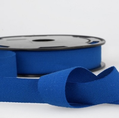 25mm COTTON TWILL TAPE - S107 024 Royal - 1m