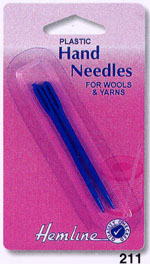 H211 Plastic Hand Needles for Wools & Yarns 