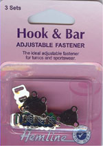 H432 Hook & Bar Adjustable Fastener (Nickel) 