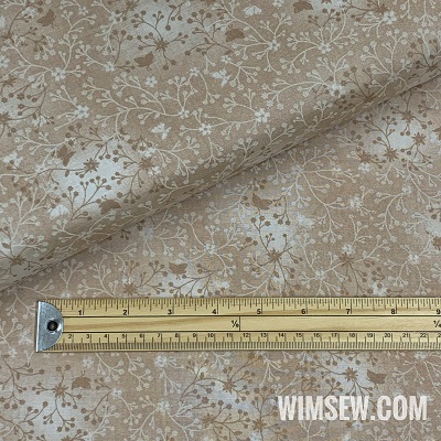 100% Cotton Fabric Flutter Batik Effect - 01jlc0081 Beige (O)