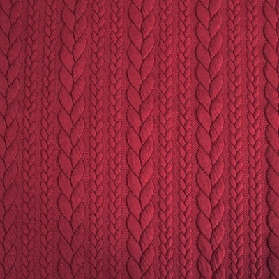 Cable Knit - EM271003C - Red