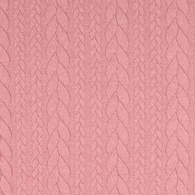 Cable Knit - EM271003C - Rose*