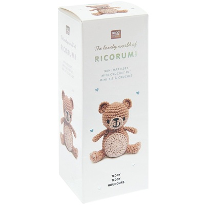 Ricorumi Mini Easy Crochet Set - Teddy - 400027.042