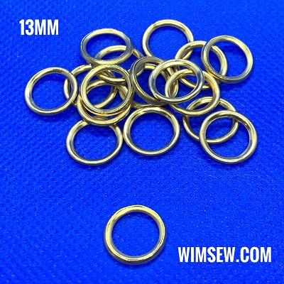 13mm Brass Rings