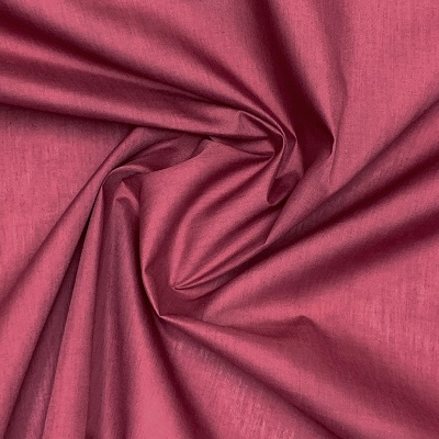Poly Cotton Fabric - Wine - 1m or 0.5m (EP) 