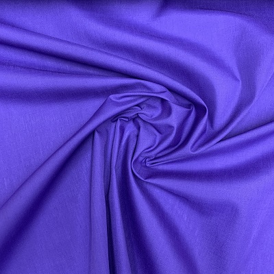 Poly Cotton Fabric - Purple - 1m or 0.5m (EP) 