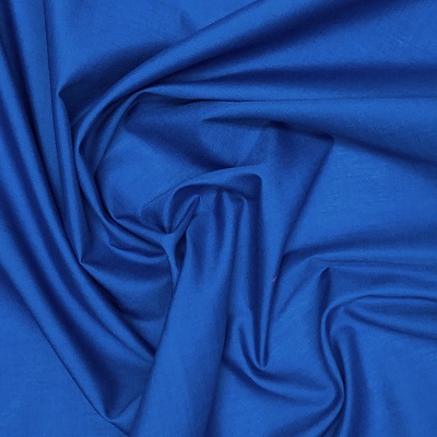 Poly Cotton Fabric - Royal - 1m or 0.5m (EP) 