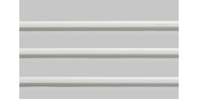 White Roman Blind Rods 4mm 300cm - 2246R (Back in stock)