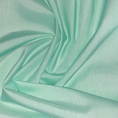 Poly Cotton Fabric - Mint - 1m or 0.5m (EP) 