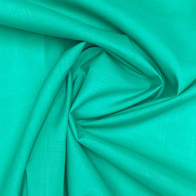 Poly Cotton Fabric - Jade - 1m or 0.5m (EP) 