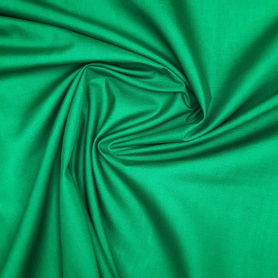 Poly Cotton Fabric - Emerald - 1m or 0.5m (EP) 