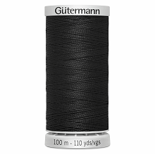 Extra-Upholstery Thread: 100m - 2T100e_000 Black