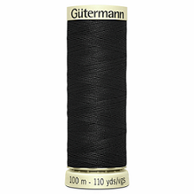 000 Black - (Sew-All Thread) - Row 1
