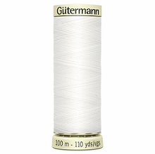 800 White (Sew-All Thread) - Row 1