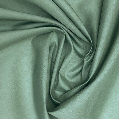 Poly Cotton Fabric - Sage - 1m or 0.5m (EP)  