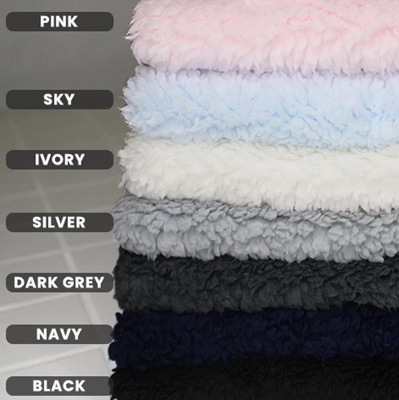 Super Soft Cuddle Fur/Fleece - em27-359c Pink