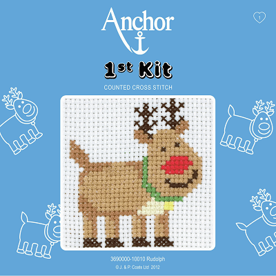 Cross Stitch Kit: 1st Kit: Rudolph - 3690000\10010