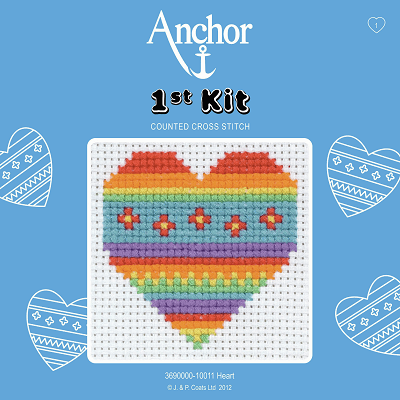 Cross Stitch Kit: 1st Kit: Heart - 3690000\10011