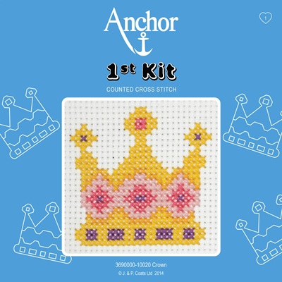 Cross Stitch Kit: 1st Kit: Crown  - 3690000\10020