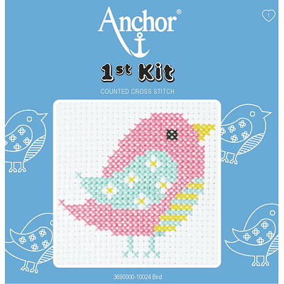 Cross Stitch Kit: 1st Kit: Bird - 3690000\10024