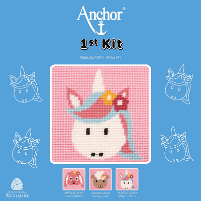 Cross Stitch Kit: 1st Kit: Best Friends: Magic Unicorn - 3690000\20029