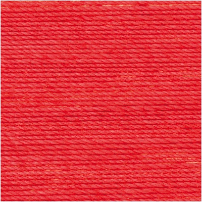 Rico Essentials Crochet Cotton - Red 004 - 50g Ball