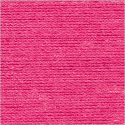 Rico Essentials Crochet Cotton - Fuchsia 005 - 50g Ball