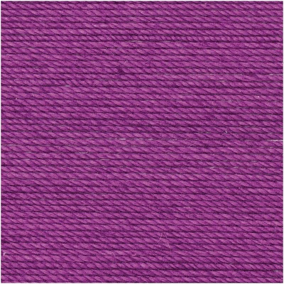 Rico Essentials Crochet Cotton - Purple 007 - 50g Ball