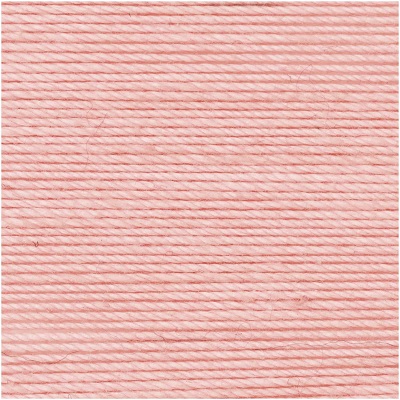 Rico Essentials Crochet Cotton - Powder Pink 014 - 50g Ball