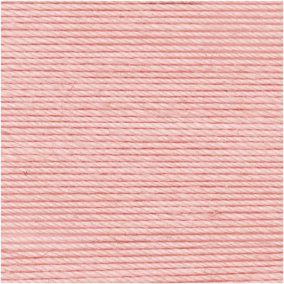 Rico Essentials Crochet Cotton - Powder Pink 014 - 50g Ball