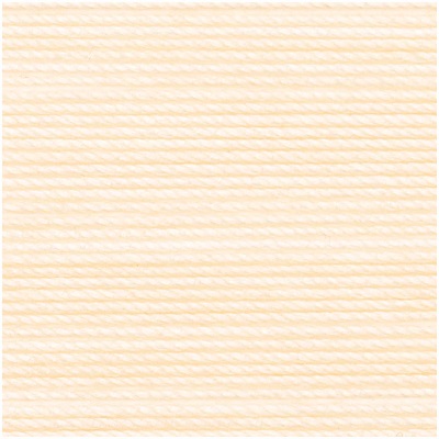 Rico Essentials Crochet Cotton - Vanilla 020 - 50g Ball
