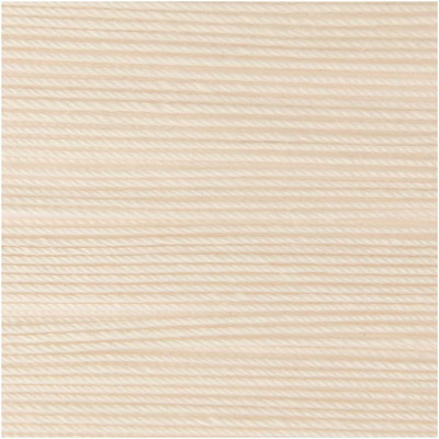 Rico Essentials Crochet Cotton - Cream 032 - 50g Ball