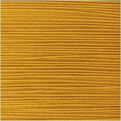 Rico Essentials Crochet Cotton - Mustard 034 - 50g Ball