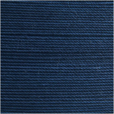 Rico Essentials Crochet Cotton - Midnight Blue 037 - 50g Ball