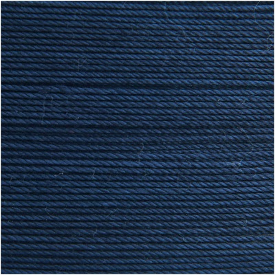 Rico Essentials Crochet Cotton - Midnight Blue 037 - 50g Ball