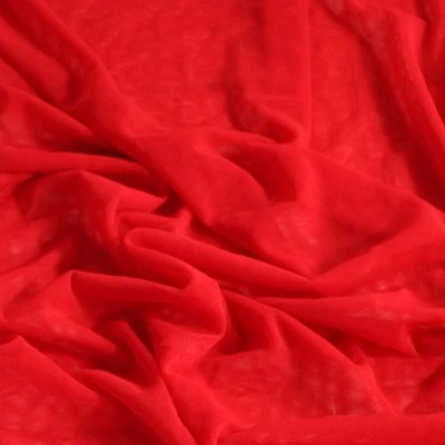 Plain Power Mesh - 401CC  - Red