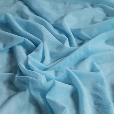 Plain Power Mesh - 401CC  - Sky