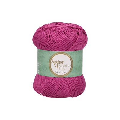 Crochet/Knitting Yarn: Creativa Fino: 4 Ply 50g - 0251 pi