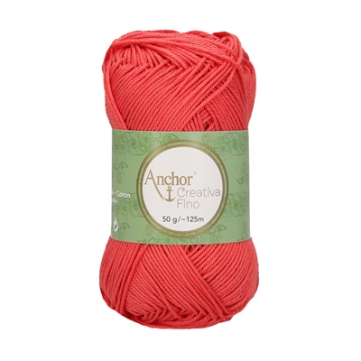 Crochet/Knitting Yarn: Creativa Fino: 4 Ply 50g - 0252 pi