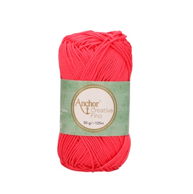 Crochet/Knitting Yarn: Creativa Fino: 4 Ply 50g - 0256 pi