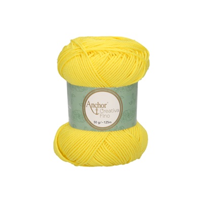Crochet/Knitting Yarn: Creativa Fino: 4 Ply 50g - 0280 y