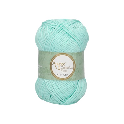 Crochet/Knitting Yarn: Creativa Fino: 4 Ply 50g - 0385 grn