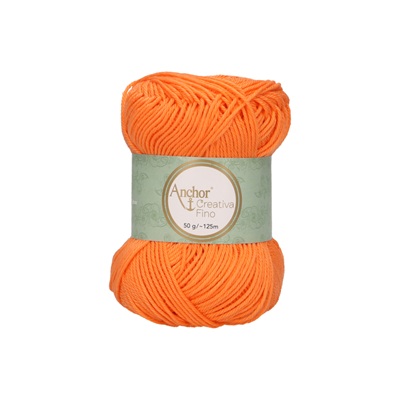 Crochet/Knitting Yarn: Creativa Fino: 4 Ply 50g - 0386 or