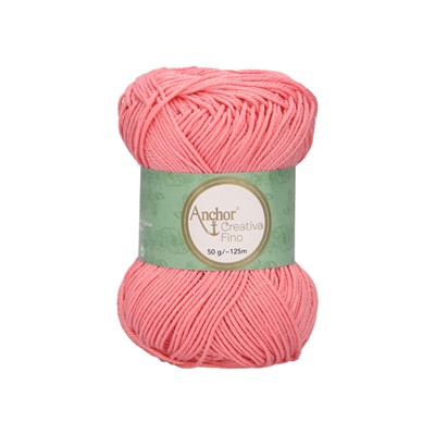 Crochet/Knitting Yarn: Creativa Fino: 4 Ply 50g - 0409 pi