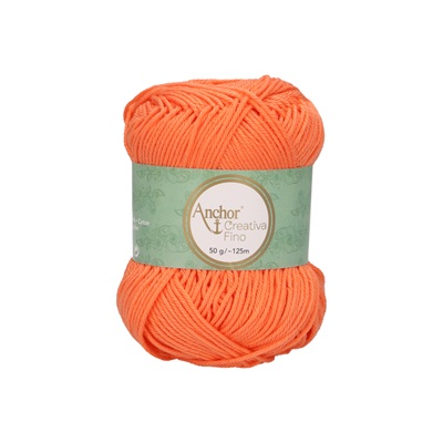 Crochet/Knitting Yarn: Creativa Fino: 4 Ply 50g - 0410 or